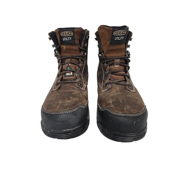 Keen Men\'s 1029855 Evanston 6 Inch Composite Toe Waterproof Work Boot 10.5EE main image 6
